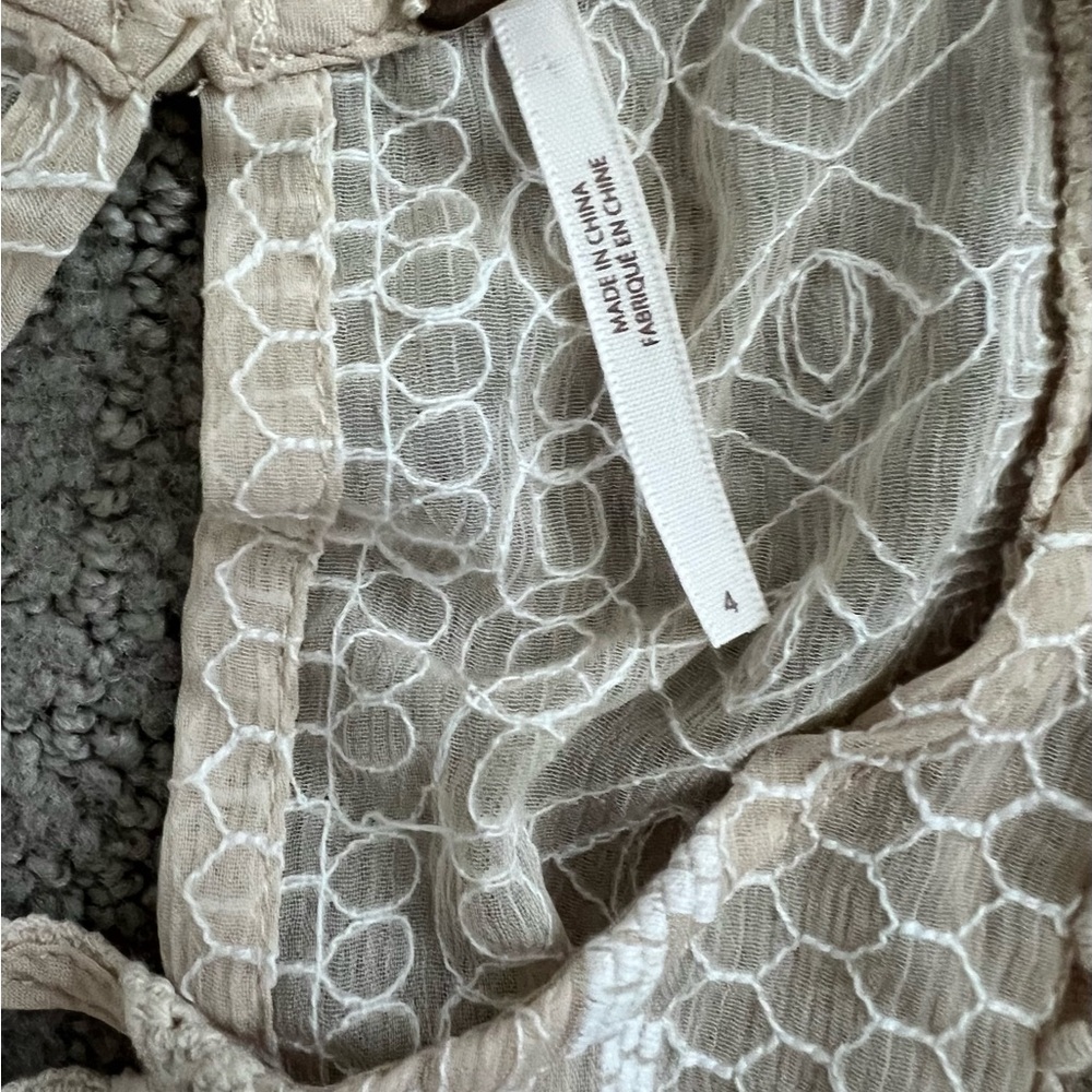 Free People Cream Lace Sundress - Picture 3 of 4